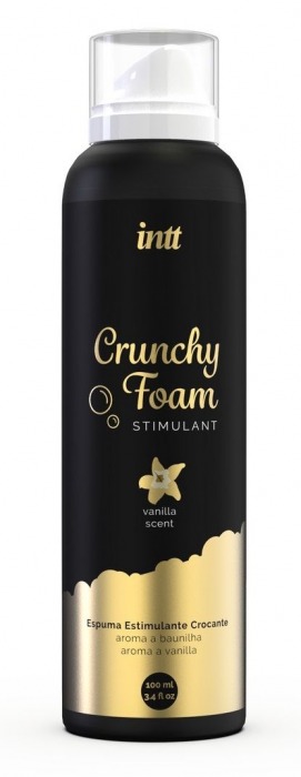 Пенка для массажа Crunchy Foam Stimulant Vanilla - 100 мл. - INTT - купить с доставкой в Рубцовске
