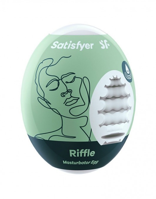 Мастурбатор-яйцо Satisfyer Riffle Mini Masturbator - Satisfyer - в Рубцовске купить с доставкой