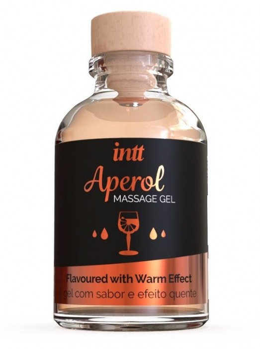 Массажный гель с согревающим эффектом Aperol - 30 мл. - INTT - купить с доставкой в Рубцовске