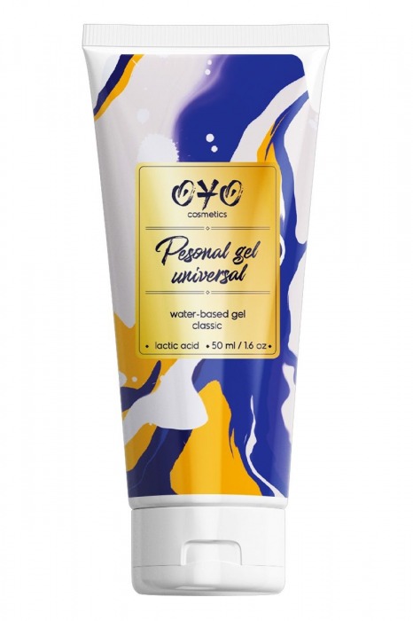 Интимная смазка на водной основе OYO Personal Gel Universal - 50 мл. - OYO - купить с доставкой в Рубцовске