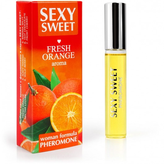 Парфюм для тела с феромонами Sexy Sweet с ароматом апельсина - 10 мл. -  - Магазин феромонов в Рубцовске