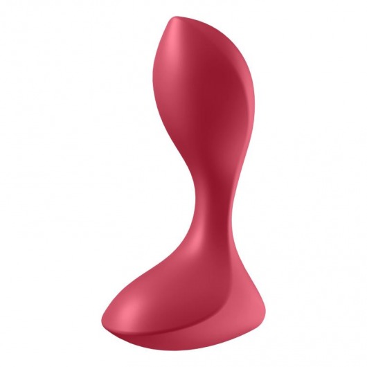 Красный вибромассажёр простаты Satisfyer Backdoor Lover - 14 см. - Satisfyer - в Рубцовске купить с доставкой