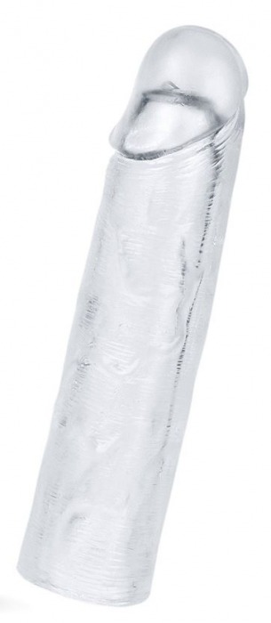 Прозрачная насадка-удлинитель Flawless Clear Penis Sleeve Add 1 - 15,5 см. - Lovetoy - в Рубцовске купить с доставкой