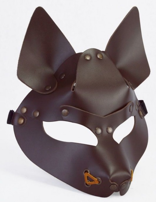 Коричневая маска Wolf - Sitabella - купить с доставкой в Рубцовске