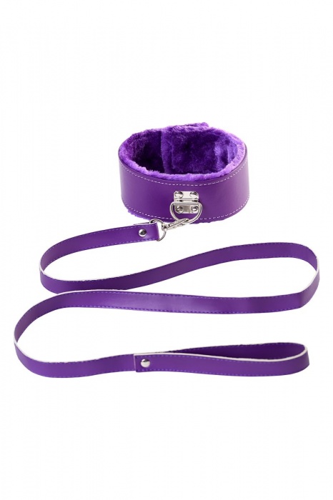 Фиолетовый набор БДСМ «Накажи меня нежно» с карточками - Штучки-дрючки - купить с доставкой в Рубцовске