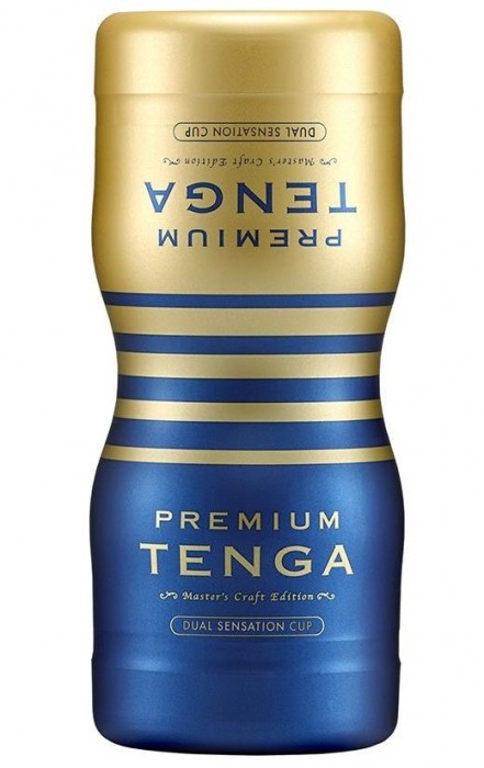 Мастурбатор TENGA Premium Dual Sensation Cup - Tenga - в Рубцовске купить с доставкой