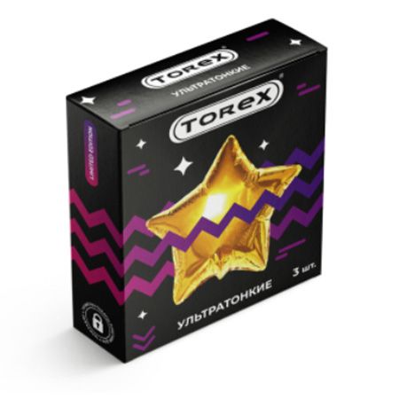 Презервативы Torex Party  Ультратонкие  - 3 шт. - Torex - купить с доставкой в Рубцовске