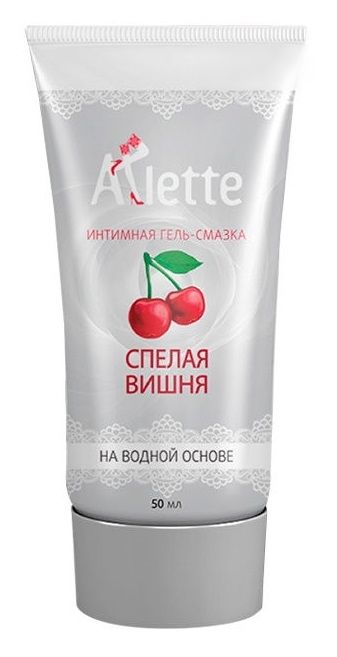 Интимная гель-смазка на водной основе Arlette  Спелая вишня  - 50 мл. - Arlette - купить с доставкой в Рубцовске