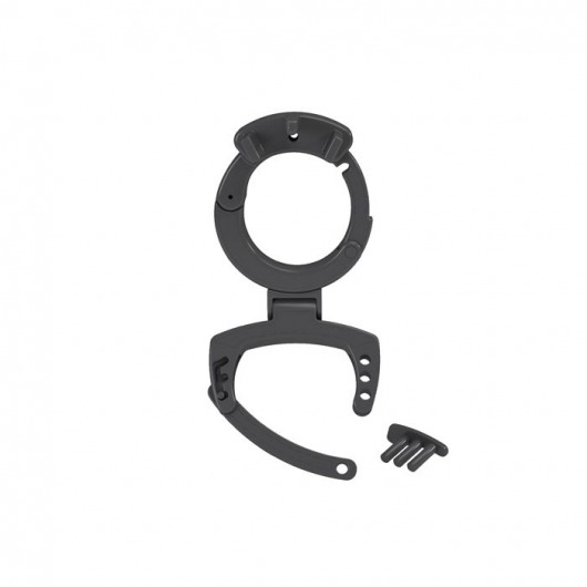 Кольцо с зажимом для мошонки для пояса верности Pubic Enemy - MyStim - купить с доставкой в Рубцовске