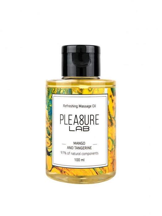 Массажное масло Pleasure Lab Refreshing с ароматом манго и мандарина - 100 мл. - Pleasure Lab - купить с доставкой в Рубцовске
