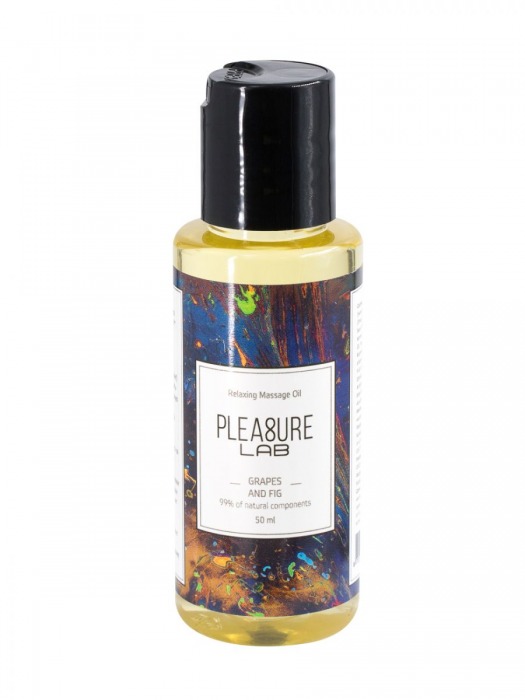 Массажное масло Pleasure Lab Relaxing с ароматом винограда и инжира - 50 мл. - Pleasure Lab - купить с доставкой в Рубцовске