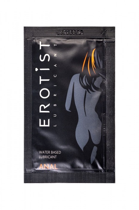 Пробник лубриканта на водной основе Erotist Anal - 4 мл. - Erotist Lubricants - купить с доставкой в Рубцовске