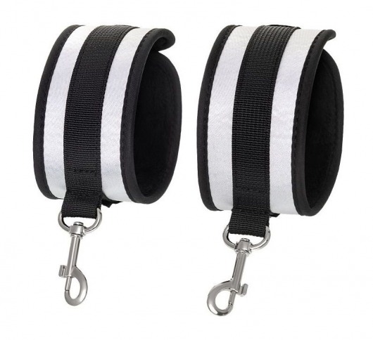 Серебристо-черные оковы Anonymo - ToyFa - купить с доставкой в Рубцовске