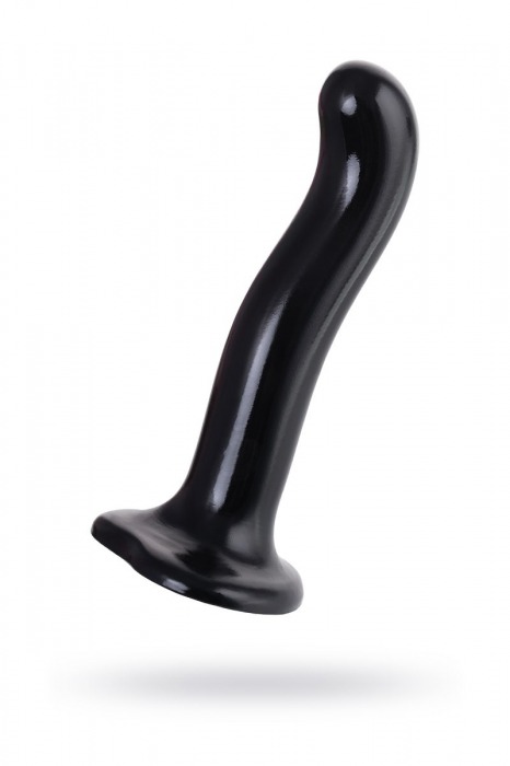 Черный стимулятор для пар P G-Spot Dildo Size L - 19 см. - Strap-on-me - в Рубцовске купить с доставкой
