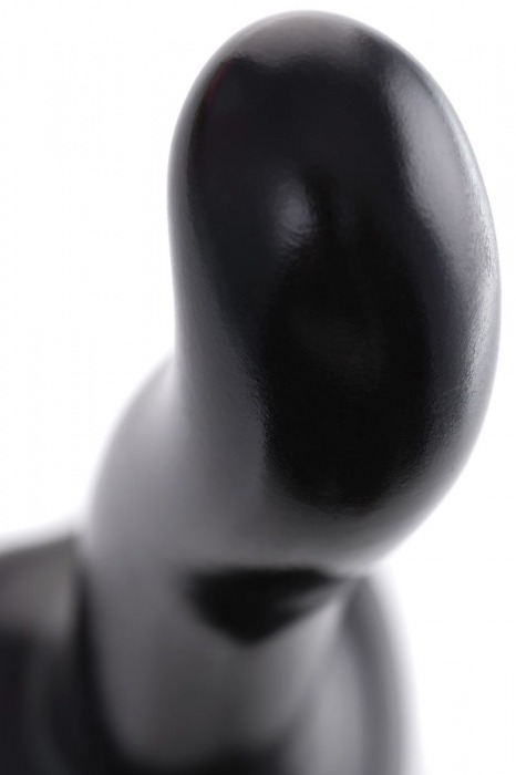 Черный стимулятор для пар P G-Spot Dildo Size L - 19 см. - Strap-on-me - в Рубцовске купить с доставкой