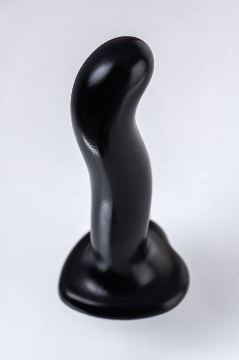 Черный стимулятор для пар P G-Spot Dildo Size L - 19 см. - Strap-on-me - в Рубцовске купить с доставкой