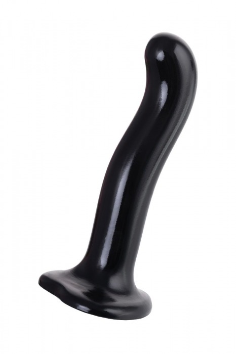 Черный стимулятор для пар P G-Spot Dildo Size L - 19 см. - Strap-on-me - в Рубцовске купить с доставкой