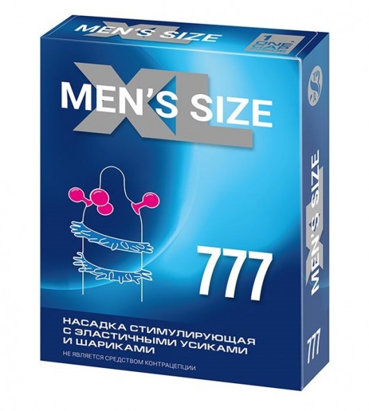 Стимулирующая насадка на пенис MEN SIZE 777 - Sitabella - в Рубцовске купить с доставкой