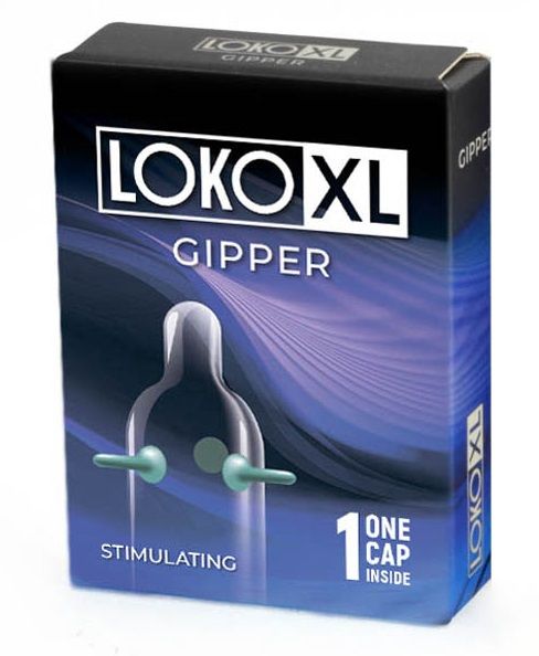 Стимулирующая насадка на пенис LOKO XL GIPPER - Sitabella - в Рубцовске купить с доставкой
