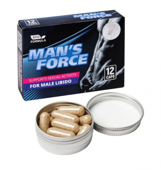 Пищевой концентрат для мужчин MANS FORCE  - 12 капсул - Sitabella - купить с доставкой в Рубцовске