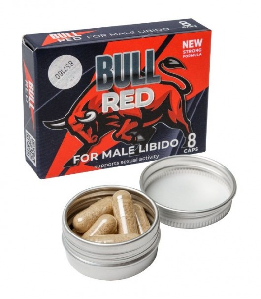 Пищевой концентрат для мужчин BULL RED - 8 капсул - Sitabella - купить с доставкой в Рубцовске