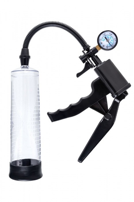 Прозрачная механическая помпа для пениса Viggo - Sexus - в Рубцовске купить с доставкой