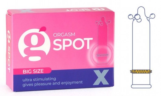 Стимулирующая насадка G-Spot X Big size - Sitabella - купить с доставкой в Рубцовске