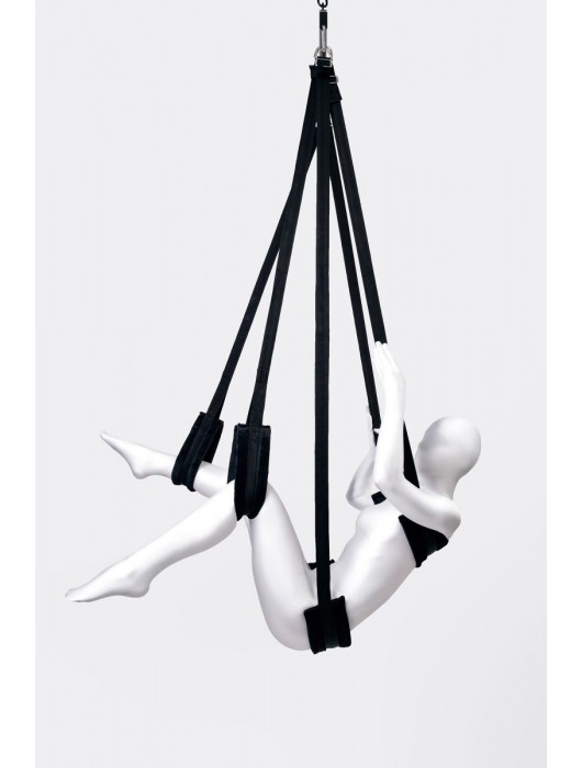 Черные секс-качели Anonymo №0503 - ToyFa - купить с доставкой в Рубцовске