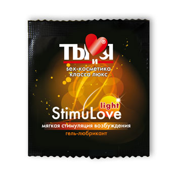 Разогревающий гель-лубрикант Stimulove Light в одноразовой упаковке - 4 гр. - Биоритм - купить с доставкой в Рубцовске