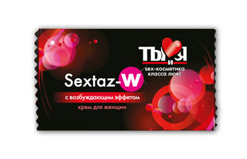 Возбуждающий крем для женщин Sextaz-W в одноразовой упаковке - 1,5 гр. - Биоритм - купить с доставкой в Рубцовске