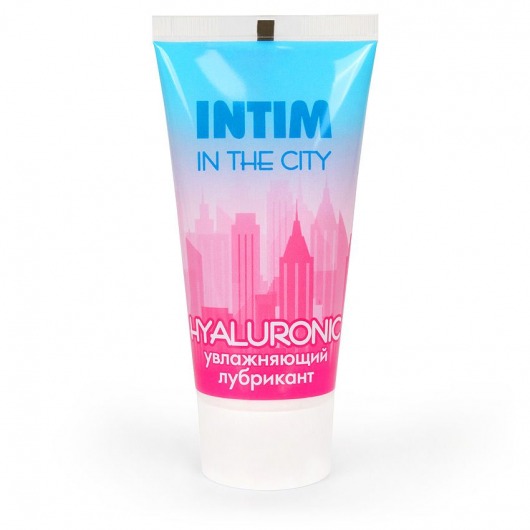 Увлажняющий лубрикант на водной основе Intim in the city Hyaluronic - 60 гр. - Биоритм - купить с доставкой в Рубцовске