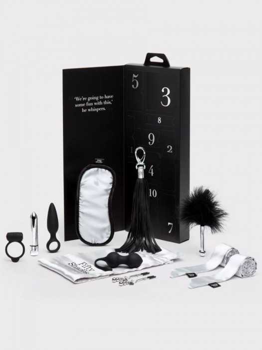 Эротический набор Pleasure Overload 10 Days of Play Gift Set - Fifty Shades of Grey - купить с доставкой в Рубцовске