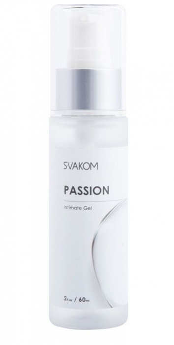 Смазка на водной основе Passion Intimate Gel - 60 мл. - Svakom - купить с доставкой в Рубцовске