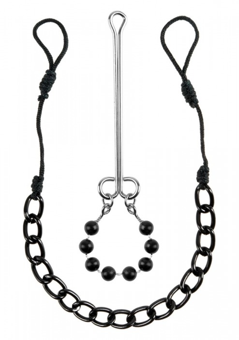 Интимные украшения с бусинами NIPPLE   CLIT JEWELRY - Pipedream - купить с доставкой в Рубцовске