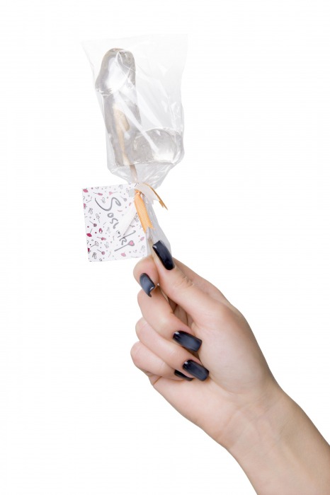 Прозрачный леденец в форме фаллоса со вкусом пина колады - Sosuчki - купить с доставкой в Рубцовске