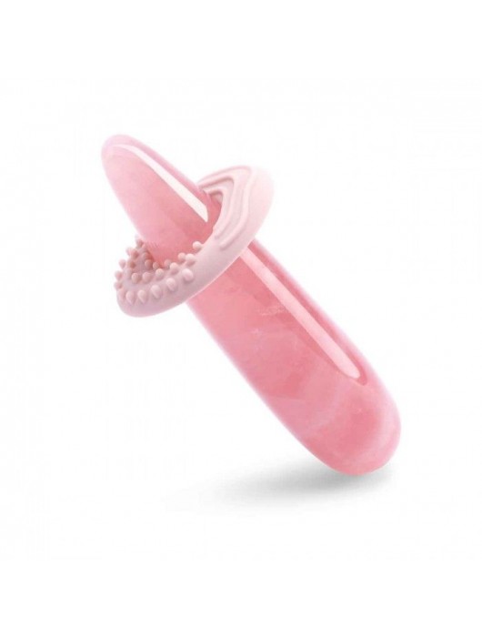Массажер Le Wand Crystal Wand из розового кварца - Le Wand