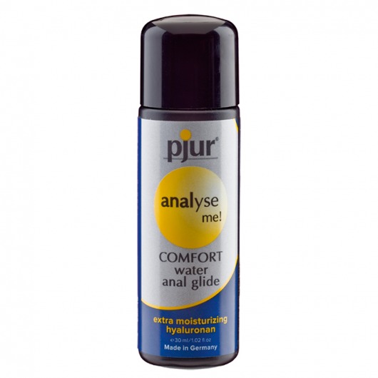 Анальный лубрикант pjur ANALYSE ME Comfort Water Anal Glide - 30 мл. - Pjur - купить с доставкой в Рубцовске