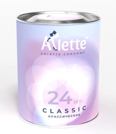 Классические презервативы Arlette Classic - 24 шт. - Arlette - купить с доставкой в Рубцовске