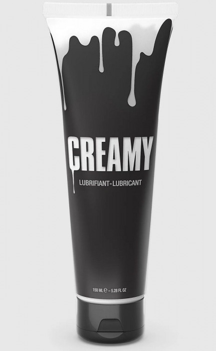 Смазка на водной основе Creamy с консистенцией спермы - 150 мл. - Strap-on-me - купить с доставкой в Рубцовске