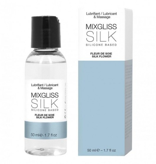 Смазка на силиконовой основе Mixgliss Silk - 50 мл. - Mixgliss - купить с доставкой в Рубцовске