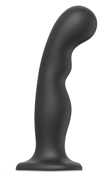Черная насадка Strap-On-Me Dildo Plug P G size XXL - Strap-on-me - купить с доставкой в Рубцовске