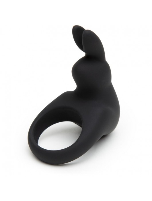Черное эрекционное виброкольцо Happy Rabbit Rechargeable Rabbit Cock Ring - Happy Rabbit - в Рубцовске купить с доставкой