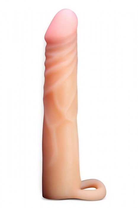 Телесная насадка на пенис Cock Xtender - 17,7 см. - Blush Novelties - в Рубцовске купить с доставкой