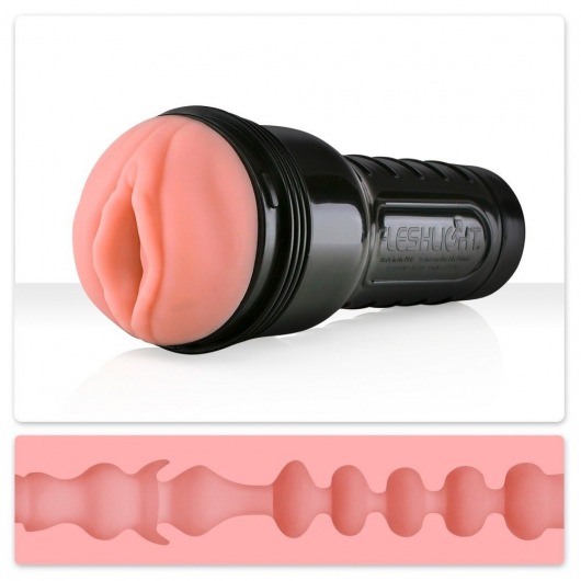 Мастурбатор-вагина Fleshlight - Pink Lady Mini-Lotus - Fleshlight - в Рубцовске купить с доставкой
