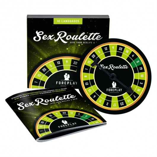 Настольная игра-рулетка Sex Roulette Foreplay - Tease&Please - купить с доставкой в Рубцовске