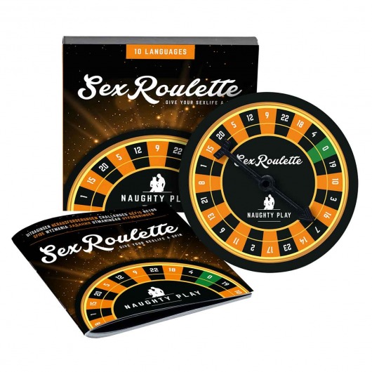 Настольная игра-рулетка Sex Roulette Naughty Play - Tease&Please - купить с доставкой в Рубцовске