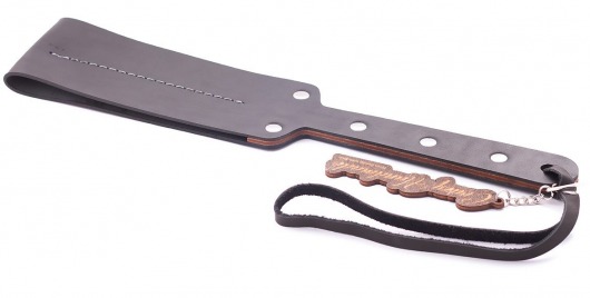 Гладкий мягкий удлиненный пэддл с заклепками - 32 см. - Crazy Handmade - купить с доставкой в Рубцовске