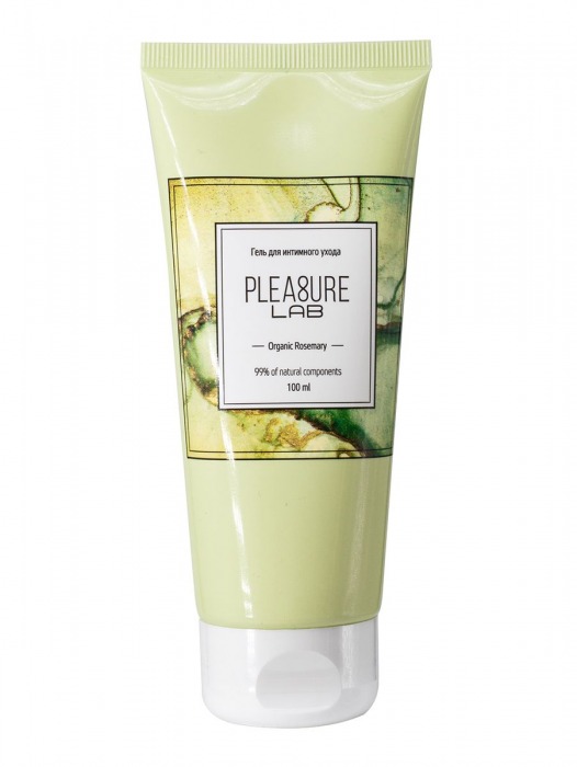 Лубрицирующий гель для интимного ухода Organic Rosemary с ароматом розмарина - 100 мл. - Pleasure Lab - купить с доставкой в Рубцовске