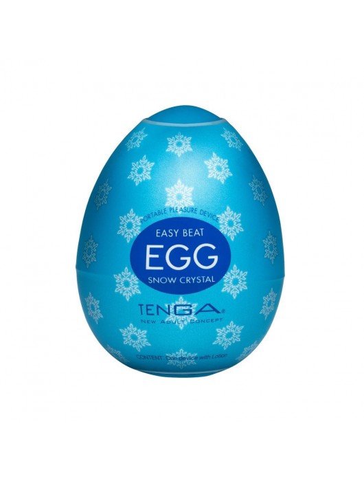 Мастурбатор-яйцо Snow Crystal - Tenga - в Рубцовске купить с доставкой