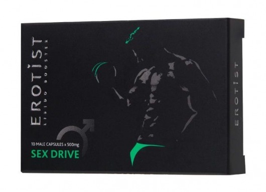 Капсулы для мужчин для повышения либидо Erotist SEX DRIVE - 10 капсул (500 мг.) - Erotist Libido Booster - купить с доставкой в Рубцовске